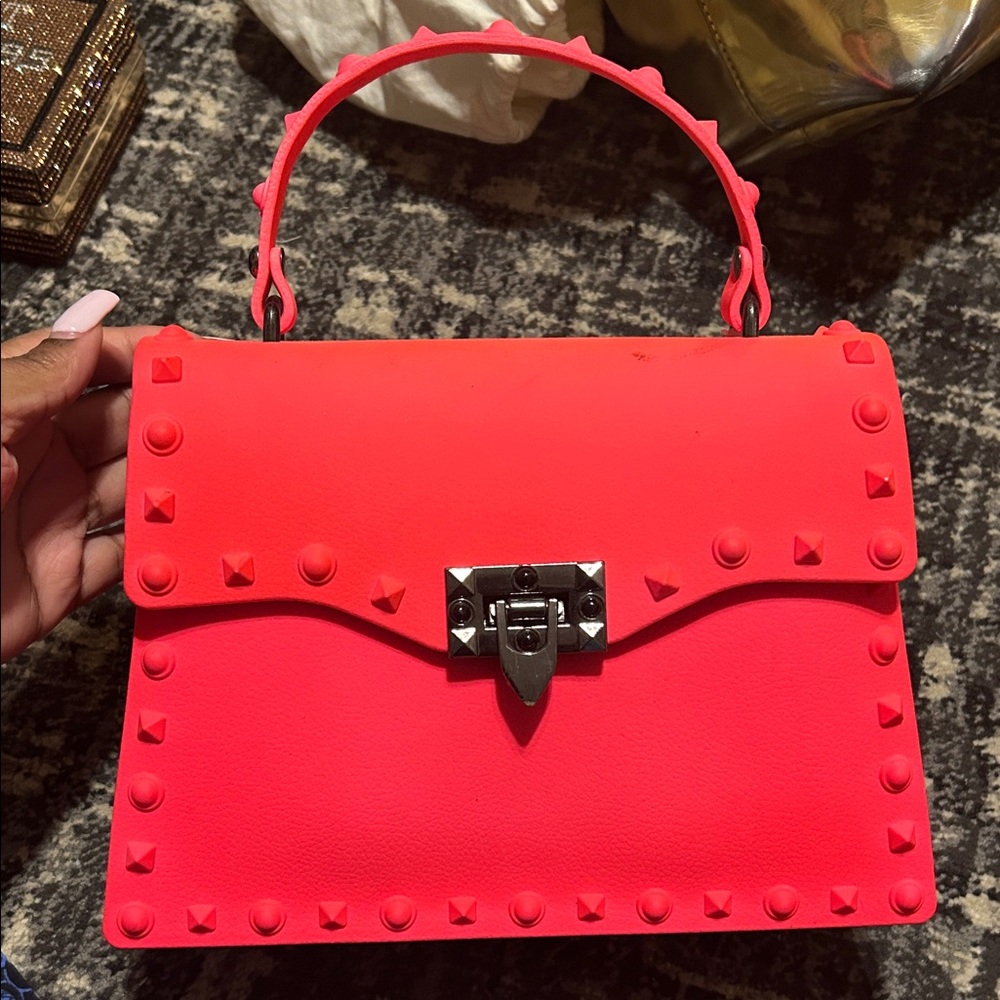 Stylish Red Handbag